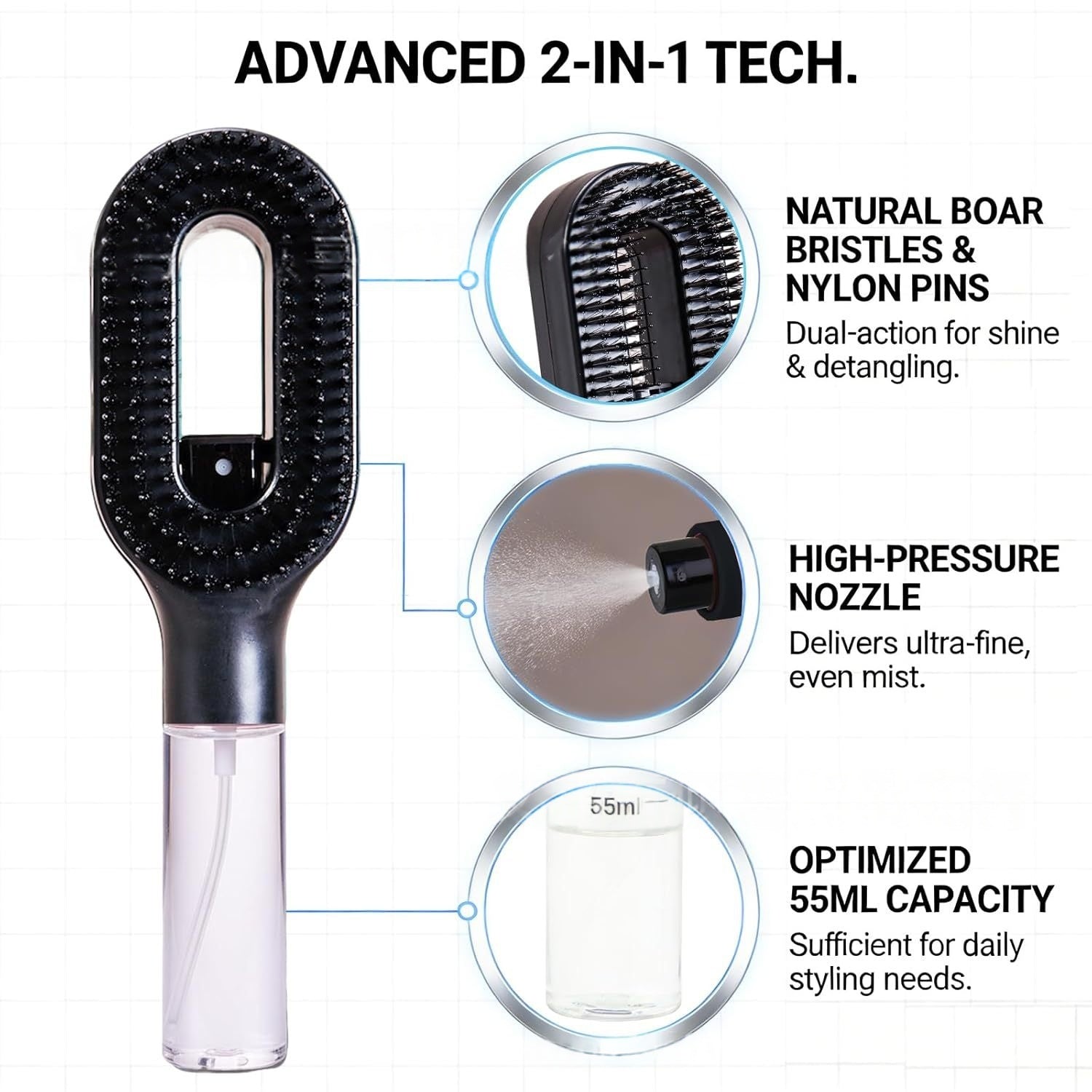 AquaBrush Pro – Viral Spray Hairbrush